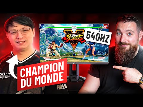 Ce JOUEUR PRO teste un ECRAN 540Hz !