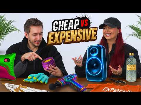 CHEAP VS EXPENSIVE CHALLENGE WITH TALIA!
