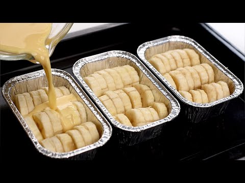 Mantab 👍 Tanpa Gula Tanpa Tepung! Pisang Dibuat Ini Enak Sekali. Takjil Dessert Sehat!