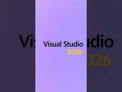 Visual Studio 2026 is here!