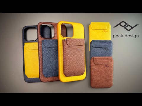 Peak Design Slim Wallet & Stand Wallet - Minimalist MagSafe Wallets!