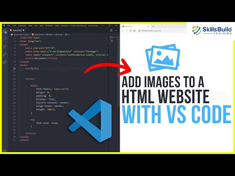 How to Add Images to a HTML Website with Visual Studio Code