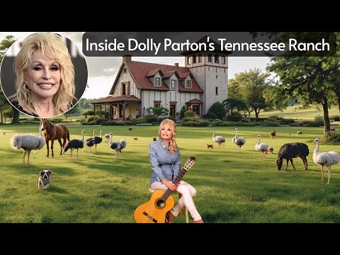 Dolly Parton’s Tennessee Home– A Country Legend’s Glamour, Music, and Mountain Roots.