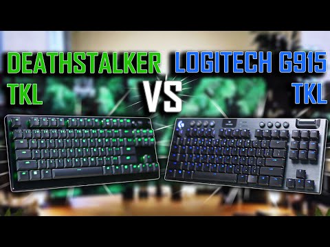 Razer Deathstalker V2 Pro TKL Vs. Logitech G915 TKL