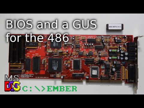 BIOS update and an Ultrasound upgrade for the 486 #DOScember