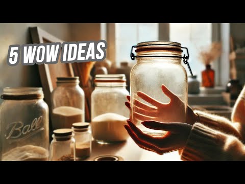 5 awesome glass jar decor ideas, ideas that will win your heart! Glass jars crafts, glass jars diy