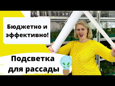 ПОДСВЕТКА РАССАДЫ. Наш многолетний опыт. Какие лампы лучше?