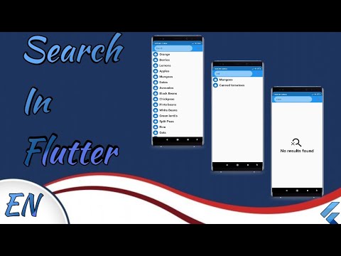 Flutter 2.0 , Implement Search in Flutter on a listview