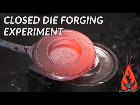 Blacksmithing - Closed Die Forging Experiment