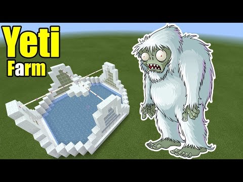 How to Make a Yeti Farm | Minecraft PE