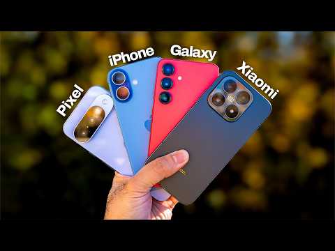 Xiaomi 17 vs. Galaxy S25 vs. Pixel 10 vs. iPhone 17 – Not Even Close!