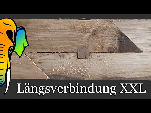 Längsverbindung XXL | Gerades Blatt mit schrägem Schnitt | Balkon - Teil 16