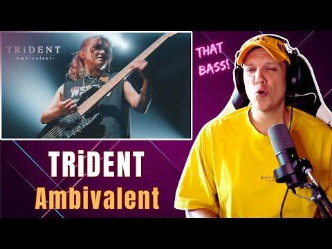 FIRST TIME Hearing TRiDENT | "Ambivalent" (Live) REACTION
