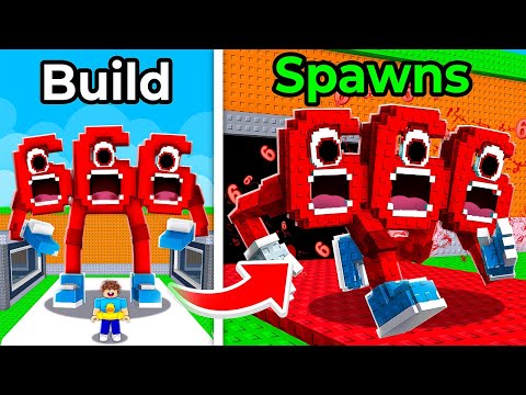 Steal A Brainrot, But Whatever I Build Comes to Life