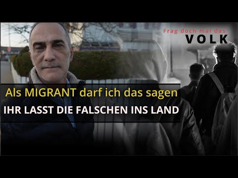 Migrant spricht aus, was Deutsche sich nicht trauen.