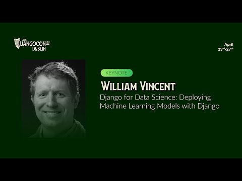 DjangoCon Europe 25 | KEYNOTE: Django for Data Science: Deploying Machine Learning Models with Djang