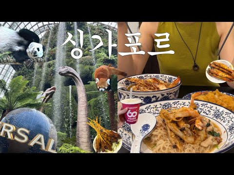 3박 5일 싱가포르 여행 브이로그 | 이 영상을 본 당신은 싱가포르에 가고 싶어집니다 | 맛집 추천 먹방 | 유니버셜 스튜디오 | 리버 원더스 | 호텔 추천