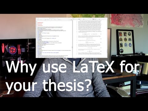 Writing software options - Word vs LaTeX. Which is right for you?