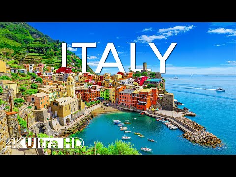 Italy in 4K | Breathtaking Coastlines, Rolling Hills & Historic Charm