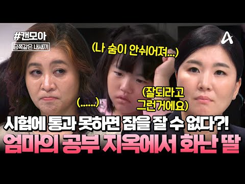 [#캔모아] "엄마는 나보다 공부가 더 중요해요🤓" 엄마의 공부 지옥에서 화를 참을 수 없었던 초2 딸💢 | 금쪽같은 내새끼 257회
