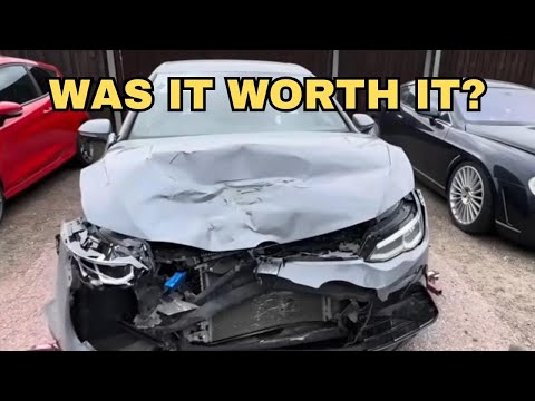 REBUILDING A WRECKED 2024 VW GOLF R- FROM COPART