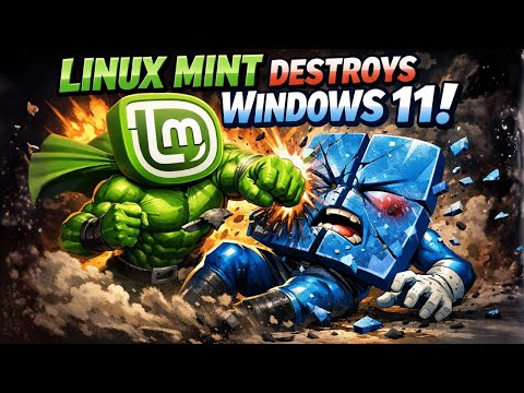 I Installed Linux Mint on a Brand-New PC… Windows 11 Never Had a Chance