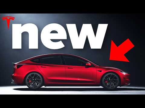 NEW 2026 Tesla Model 3 LEAKED | Exciting New Features