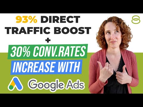 🔥 Achieving 93% Direct Traffic Boost & 30% Conversion Rate Increase with Google Ads