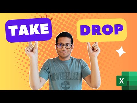 ⚡NEW Excel Functions - TAKE and DROP