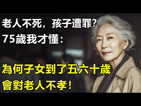 老人不死，孩子遭罪？75歲我才懂：為何有些子女到了五六十歲後，會慢慢對老人變得不孝了！【情感|養老|幸福生活】