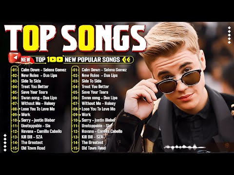 Billboard Top 50 This Week 🍍Justin Bieber, Billie Eilish, Ed Sheeran, Rihanna, Maroon 5, Dua Lipa