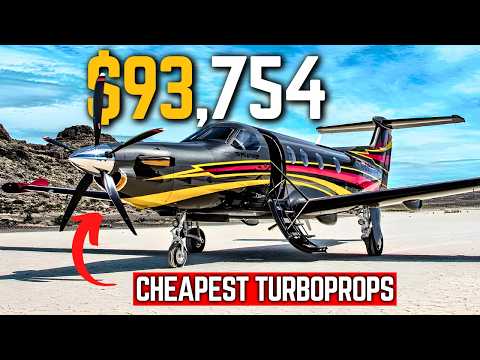 Top 7 Cheapest Turboprop Aircraft You Can Buy in 2025