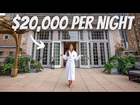SLEEPING IN A $20,000 PER NIGHT NEW YORK PENTHOUSE