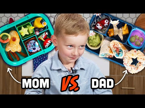 Chef Mom Vs. Chef Dad Lunch Box Challenge