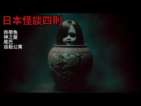 日本怪談| 日本怪談四則|尾巴|熱帶魚|神之屋|自s公寓|鬼故事 恐怖故事|睡前故事 #都市傳說 #鬼故事 #日本怪談