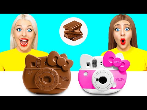 Schokolade vs Echtes Essen Challenge | Erstaunliche Hacks und Tricks von Multi DO Fun Challenge