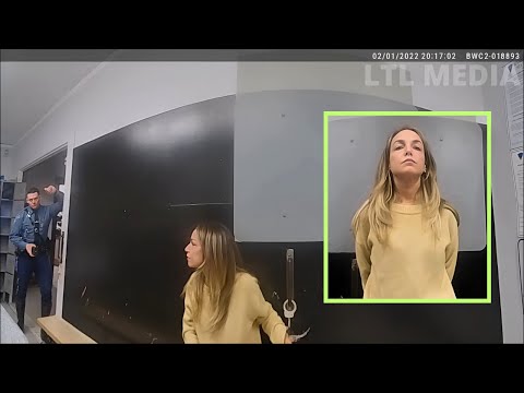 Karen Read 1st Arrest MSP Intake Footage 02/01/22 - Police Bodycam