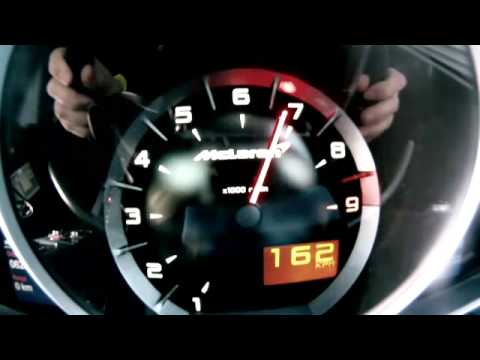 MP4-12C OFFICIAL PERFORMANCE DATA