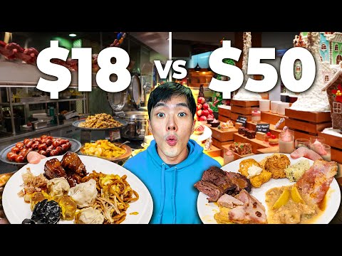 $18 vs $36 vs $50 Buffet in Cebu, Philippines