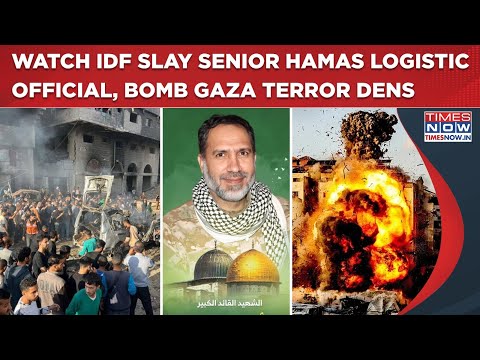 Watch IDF Slay Senior Hamas Logistic Official, Bomb Gaza Terror Dens After Latest Deal Violations