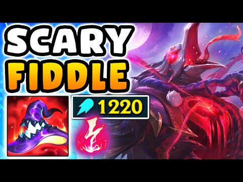 New Blood Moon Fiddlesticks is the MOST SCARY skin ever created... (1220 AP)