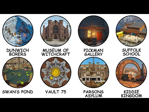 Fallout 4's CREEPIEST Locations Explained in 26 Minutes