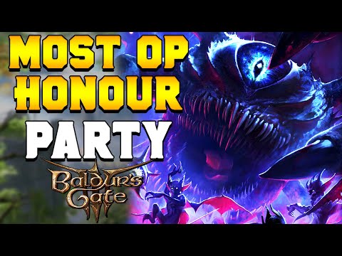 THE MOST OP HONOR MODE Party Comp for Baldur's Gate 3