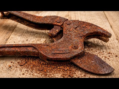 I Found This Rusty Shear… You Won’t Believe What Happened