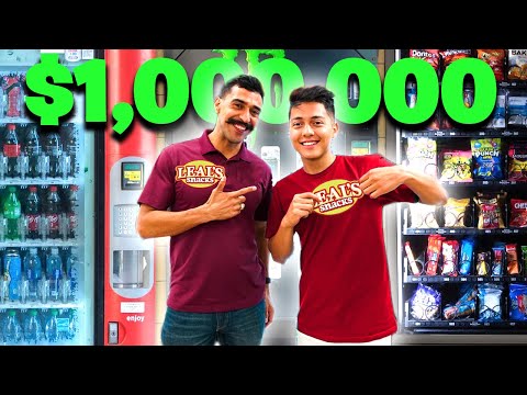 He Runs A $1,000,000 VENDING MACHINE Business!!