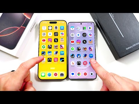 iPhone 16 Pro Max vs Galaxy S25 Edge Speed Test