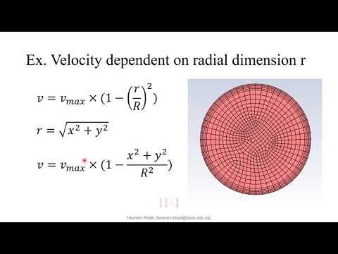 Presentation of FLUENT 2019R1 new expressions (UDF alternative)