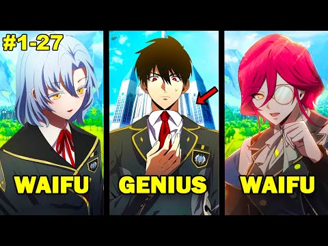 [1-27] Genius Dark Swordsman Returns In Magic Academy! | Manhwa Recap