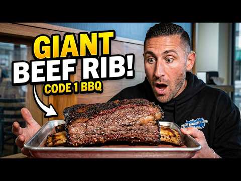 Code 1 BBQ Has the Best Beef Ribs I've Ever Seen -Fred Flintstone watch out!