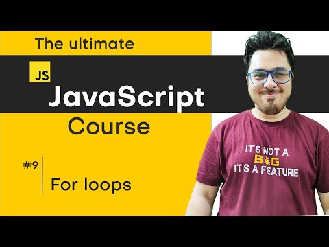For Loops in JavaScript | JavaScript Tutorial in Hindi #9